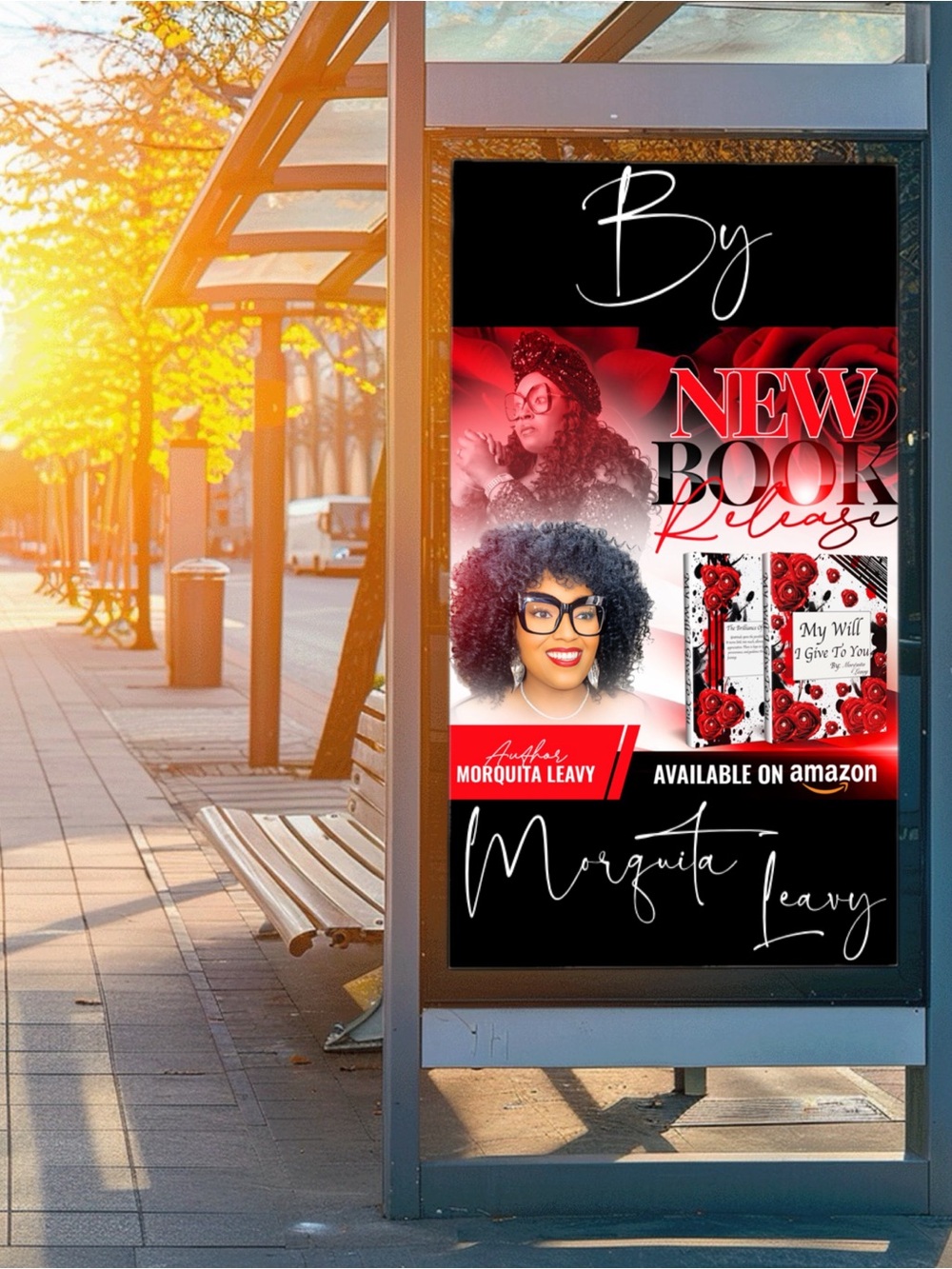 New Book Release - My Will I Give To You (Red Rose Cover)